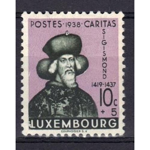Luxembourg 1938 : Effigie Du Duc Sigismond - Timbre Oblitéré