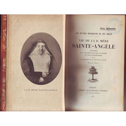 Vie De La R. Mere Sainte-Angele