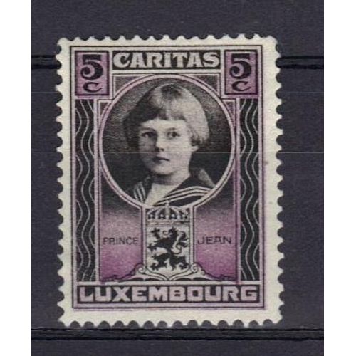 Luxembourg 1926 : Effigie Du Prince Héritier Jean - Timbre Oblitéré