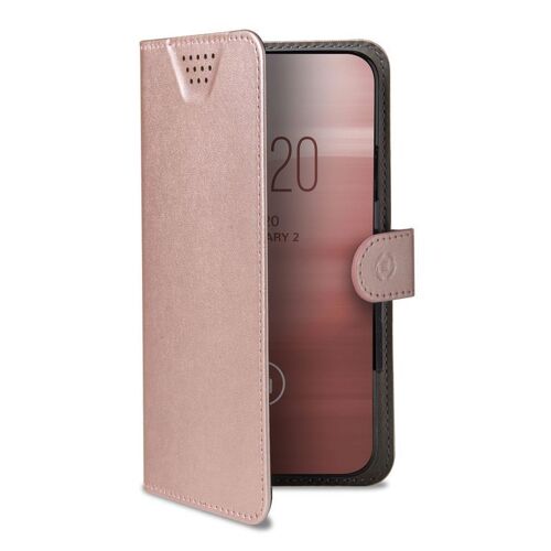 Celly Wally One Custodia Per Cellulare 17 Cm (6.7") Custodia A Borsellino Rosa