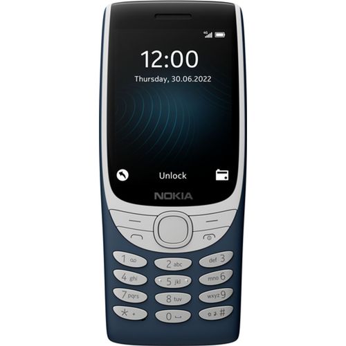 Téléphone portable Nokia 8210 4G Double SIM Bleu foncé 64 Mo / 128 Mo