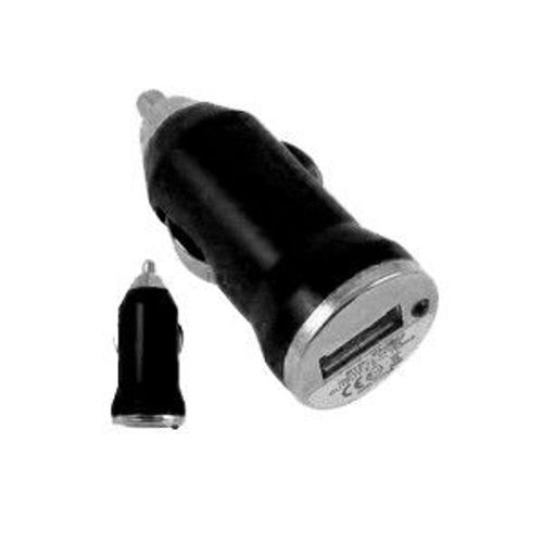 Chargeur allume-cigare mini USB compatible iPhone, iPod touch, iPad, Blackberry puissance 1000 mA