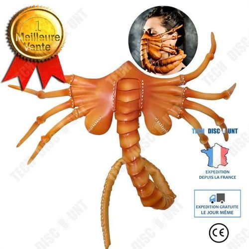 Td® Halloween Decoration Masque De Scorpion Masque En Latex Autonome Couvre-Chef Masque D'insecte Mignon Tenant Le Visage