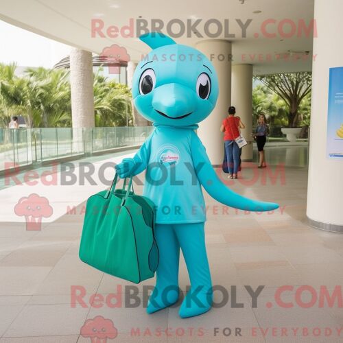 Costume Mascotte Redbrokoly De Coqs Personnage Habillé Avec Une Jupe-Culotte Et Des Écharpes