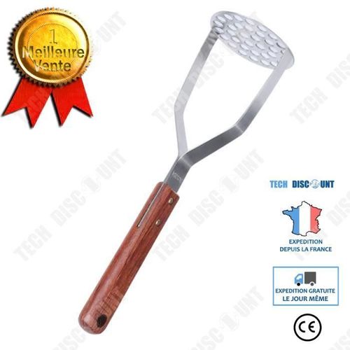 Td® Presse-Purée Pressée Manuelle En Acier Inoxydable Sus304 Broyeur Ménage Ustensiles De Cuisine -Cou