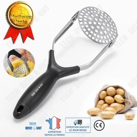 Presse Purée Manuel Inox Professionnel Pomme De Terre Accessoire Écrase Cuisine Écrase Légume Poignée Plastique Accessoire Culinaire