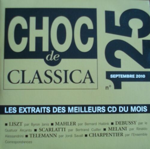 Choc De Classica N°125 - Septembre 2010 - Cd