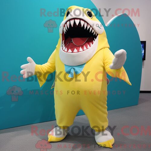 Costume Mascotte Redbrokoly D Oie Blanche Habillé D Un Sweat À Capuche Et De Montres Connectées