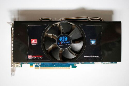 Carte graphique SAPPHIRE ATI Radeon HD4870 1GB DDR5 PCI-E DUALDVI-I / TVO