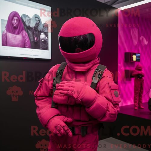 Costume Mascotte Redbrokoly De Cochon D Inde Bleu Ciel Habillé D Un Maillot De Bain Et De Montres Intelligentes