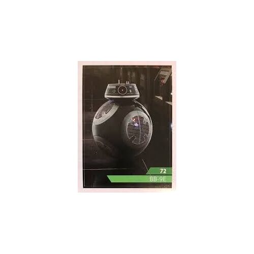 Vignette Sticker Star Wars N°72 Bb 9e - Star Wars - Leclerc - Lucasfilm 2019 - 7x5,5 Cm