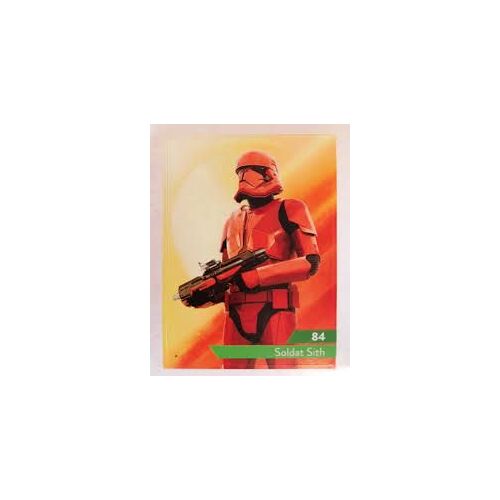 Vignette Sticker Star Wars N°84 Soldat Sith - Star Wars - Leclerc - Lucasfilm 2019 - 7x5,5 Cm