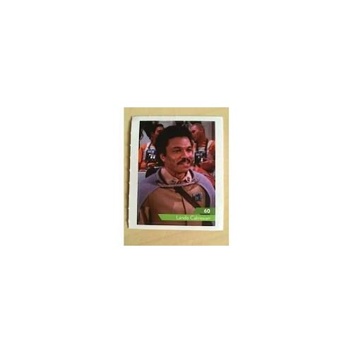 Vignette Sticker Star Wars N°60 Lando Calrissian - Star Wars - Leclerc - Lucasfilm 2019 - 7x5,5 Cm