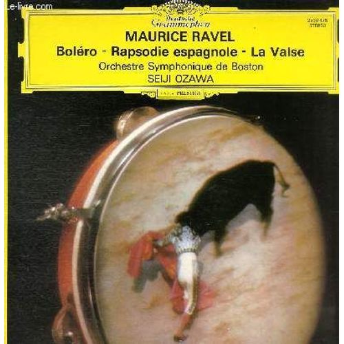 Disque Vinyle 33t Bolero, Rapsodie Espagnoles, La Valse