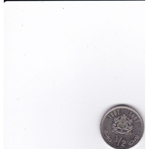 Maroc 1/2 Dirham 1987