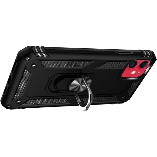 Coque Iphone 11,Antichoc Armure Housse Par Le Souple Tpu Et Dur Pc Double Mixte Protection Anti Scratch Etui Case Pour Apple Iphone 11 (Noir)