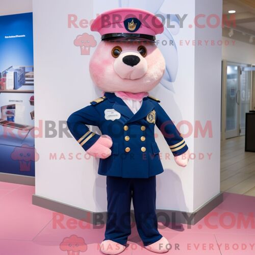 Personnage De Costume De Mascotte Redbrokoly De Scampi De Crevettes Turquoise Habillé Avec Un Gilet Et Des Écharpes