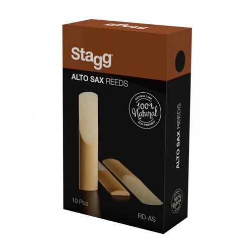Stagg Rd-As 3 - Boîte De 10 Anches - Saxophone Alto - Force 3