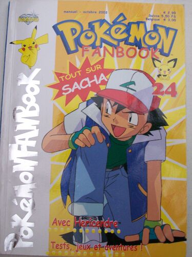 Pokémon Fanbook N°24 - Tout Sur Sacha