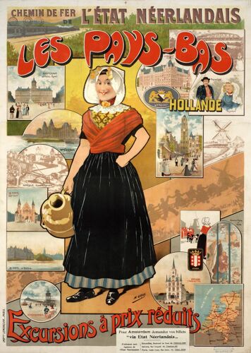 Affiche Les Pays Bas
