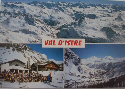 France.. Val D' Isère (Savoie) Panorama De La Station, Au Verso Timbre 2.50 X V Iè Jeux Olympiques D' Hiver (1992)