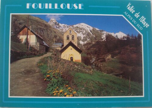 France.. Fouillouse . Haute Vallée De L' Ubaye . Le Brec De Chambeyron (3 388m)