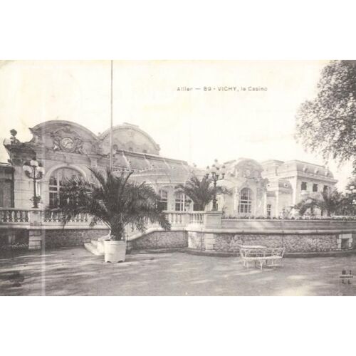 Cpa Vichy " Le Casino "