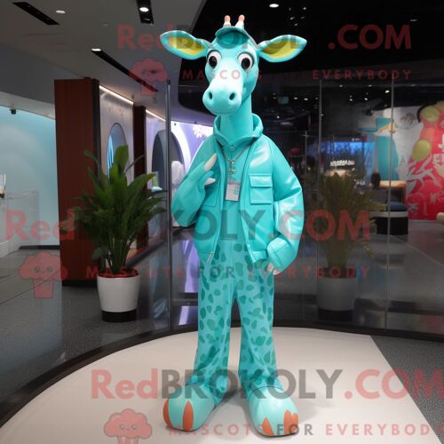 Personnage Mascotte Redbrokoly D Un Filet De Volley Beige Habillé D Un Sweat Et De Bandeaux