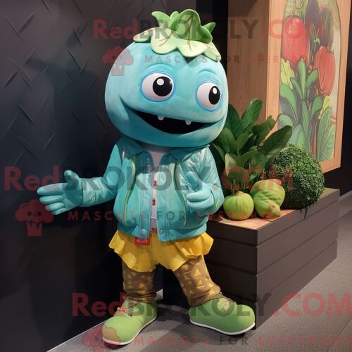 Personnage Mascotte Redbrokoly D Une Vache En Jersey Rose Habillée D Un Jogging Et D Épingles À Châle