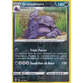 Carte Pokemon - Grotadmorv - 101/189 - Holo-Reverse - 140pv - Épée Et Bouclier 3 Ténèbres Embrasées