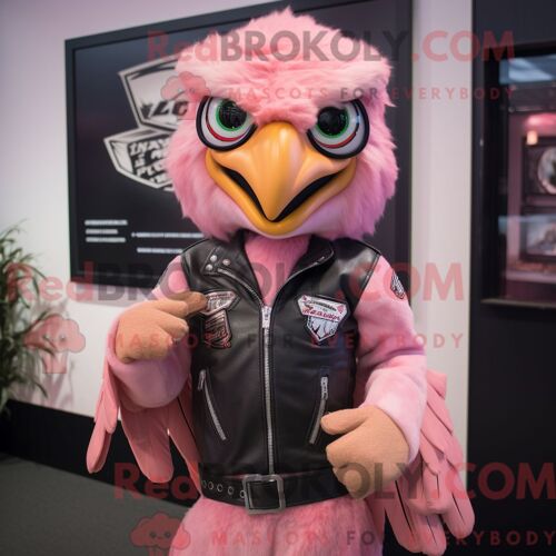 Personnage Mascotte Redbrokoly D Un Bâton De Hockey Sur Glace Olive Habillé D Un Pantalon De Jogging Et De Colliers