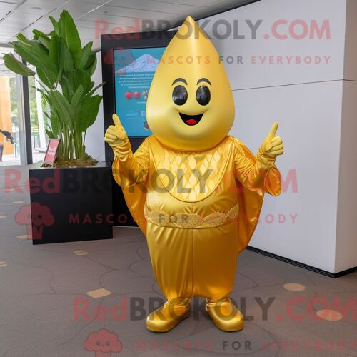 Personnage Mascotte Redbrokoly D Une Planche De Surf Marron Habillée D Une Chemise De Rugby Et De Sacs Fourre-Tout