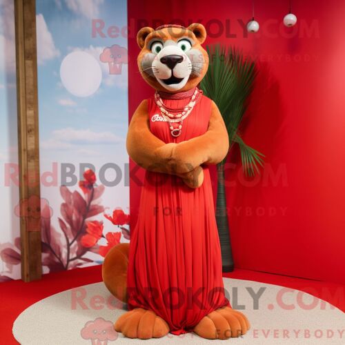 Personnage Mascotte Redbrokoly D Un Coffre Au Trésor En Or Habillé D Un Rash Guard Et De Lunettes De Lecture