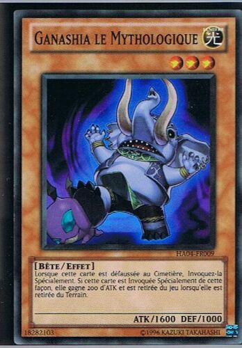 Ganashia Le Mythologique - Yu-Gi-Oh! - Ha04-Fr009 - Sr