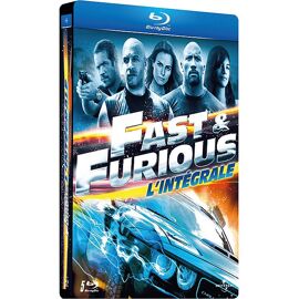Fast And Furious - L'intégrale 5 Films - Pack Collector Boîtier Steelbook® - Blu-Ray