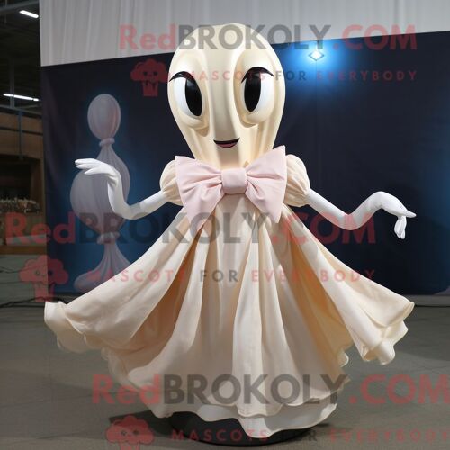 Personnage Mascotte Redbrokoly D Un Lapin Sauvage Marron Habillé D Une Chemise Oxford Et De Bagues