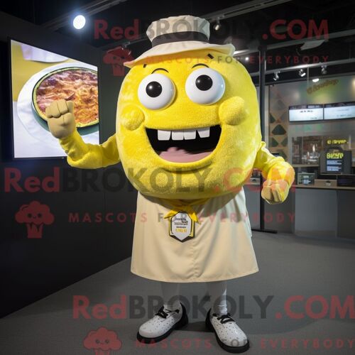 Personnage Mascotte Redbrokoly D Une Bague De Fiançailles De La Marine Habillée D Une Veste De Costume Et De Montres Numériques
