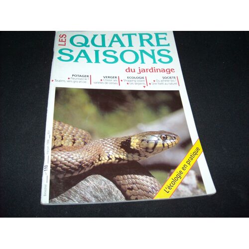 Les Quatre Saisons Du Jardinage  N° 110