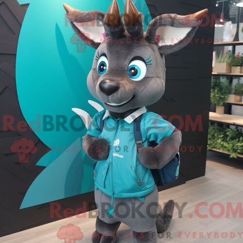 Personnage Mascotte Redbrokoly D Un Bouclier Celtique Orange Habillé D Une Chemise En Flanelle Et De Sacs Messenger