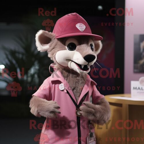 Personnage Mascotte Redbrokoly D Une Courgette Noire Habillée D Une Jupe Plissée Et De Lunettes De Soleil