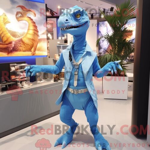 Personnage Mascotte Redbrokoly D Un Poisson Betta Lavande Habillé D Une Combinaison Et De Cravates