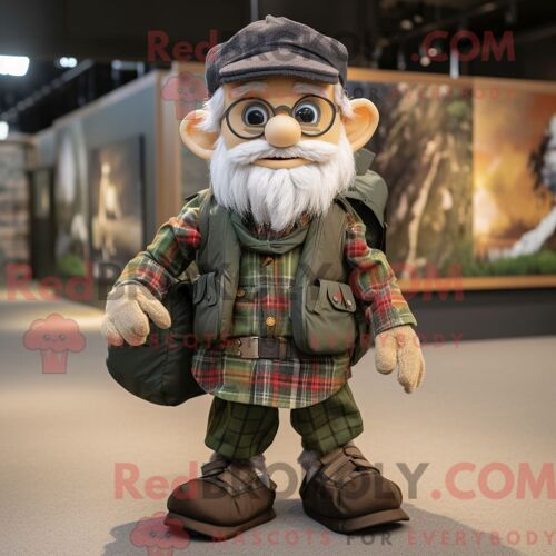 Costume Mascotte Redbrokoly De Minotaure Bleu Marine Personnage Habillé Avec Un Jean Bootcut Et Des Bretelles