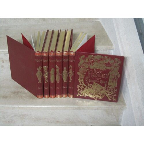 Oeuvres En 6 Volumes.Complet.Texte Collationne Sur Les Editions Originales.Format.24,5 X 29.Illustrations De Gustave Dore