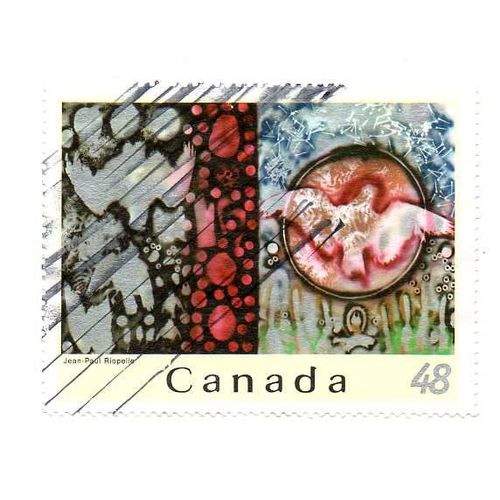 Timbre Canadien Jean-Paul Riopelle 2003