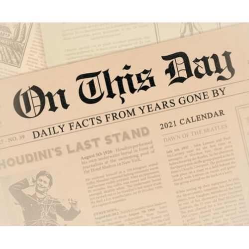 On This Day Box Calendar 2021