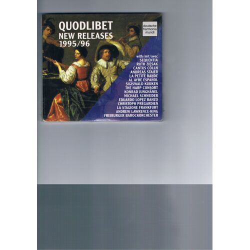 Quodlibet : Cd Catalogue Deutsche Harmonia Mundi