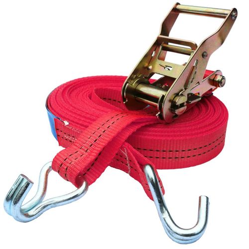 Sangle D'arrimage Avec Tendeur À Cliquet 10 Mètres - 2 Tonnes