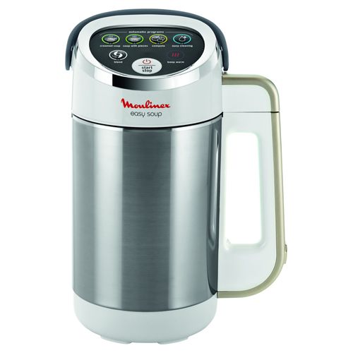 Moulinex Easy Soup LM841B10 - Soupière - 1,2 L - 1 kWatt - blanc/argent