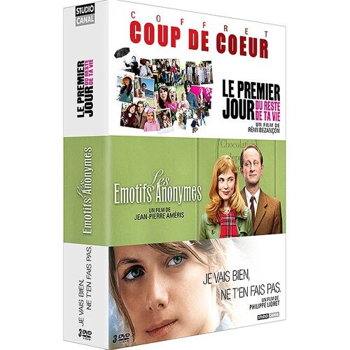 Coup De Coeur - Coffret - Les Émotifs Anonymes + Le Premier Jour Du Reste De Ta Vie + Je Vais Bien, Ne T'en Fais Pas