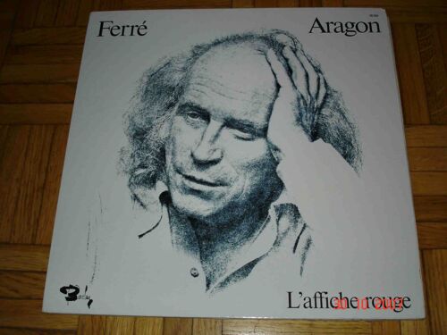 Ferré Aragon - L'affiche Rouge - 12 Poèmes D'aragon Musique De Léo Ferré - Barclay Ba-215